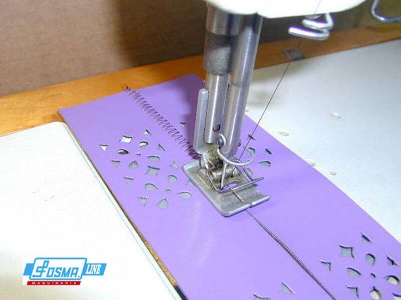 LINE ZIG-ZAG. Máquina de coser en zig-zag