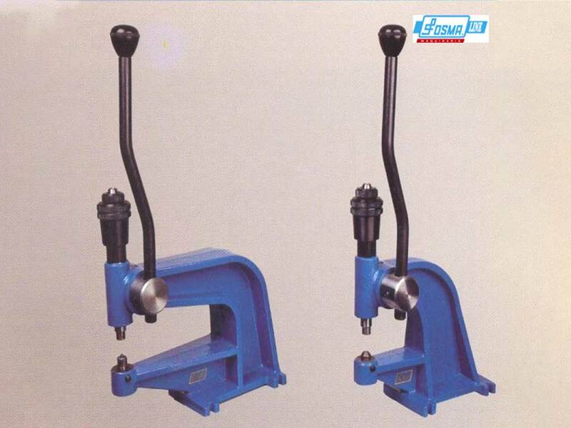 Máquinas manuales de remaches y ojetes