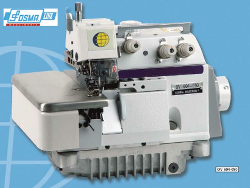 OV 604
Máquina rematadora overlock de 1 aguja y 3 hilos