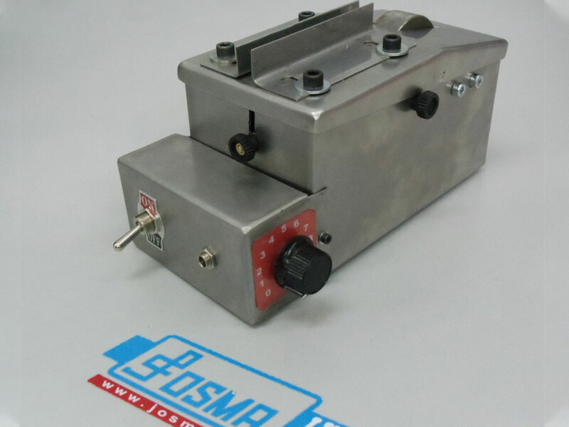 Line JM VV
Pequeña máquina de tintar cantos con motor de velocidad variable