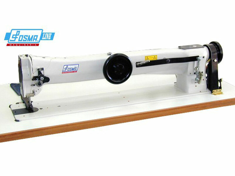 LINE 8BL
Máquina de coser plana. Espacio libre de 80 cms