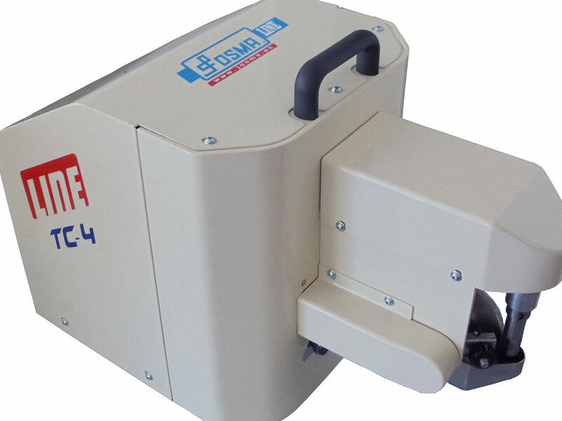 Line TC4 
Máquina manual de tintar un canto. Maquina portátil de sobremesa